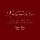 Weihnachtskarte Foto in Weihnachtskranz 3