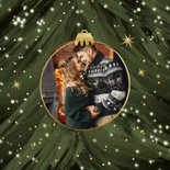 Weihnachtskarte Fotocollage Ultraschall 'Baby on the way' 2