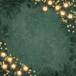 Weihnachtskarte Geschäftskunden 'Warm wishes' Rückseite