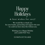 Weihnachtskarte Geschäftspartner englisch Lichter abstrakt 3