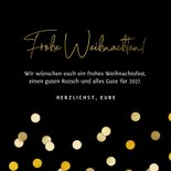 Weihnachtskarte großes Foto 'Frohe Weihnachten' 3