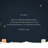 Weihnachtskarte Igel schmückt Weihnachtbaum 3