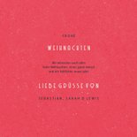 Weihnachtskarte 'Merry XMAS' Vintagelook 3