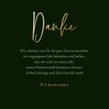 Weihnachtskarte mit Geschäftslogo Tannenwald 3