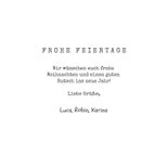 Weihnachtskarte Stern-Fotocollage mit Zuckerstangen 3