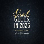 Weihnachtskarte Text in Goldlook 3