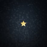 Weihnachtskarte Text in Goldlook Rückseite