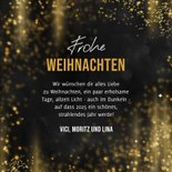 Weihnachtskarte 'Viele Lichtblicke'  3