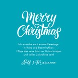 Weihnachtskarte Weihnachtswichtel mit rosa Mütze  3