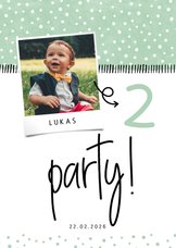 Einladung 2. Geburtstag gestalten Send a Smile
