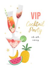 Einladung VIP-Cocktailparty