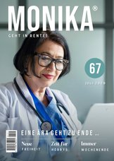 Fotokarte Glückwunsch zur Rente Frauen-Zeitschrift