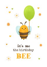 Geburtstagsgrußkarte 'Birthday Bee'