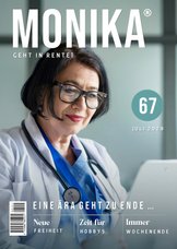 Glückwunsch-Fotokarte zur Rente Frauen-Zeitschrift