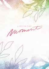 Glückwunschkarte Rente 'Live in the Moment'