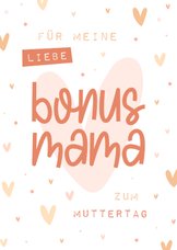 Muttertagskarte Bonusmama
