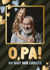 Vatertagskarte O, Pa Foto & Herzen