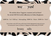 Einladung Wellenkarte abstrakte Wellenform Hochzeit Rückseite