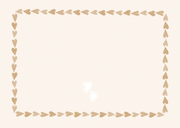 Foto-Geburtskarte Wiege, Mond und Planeten Herzrahmen Rückseite