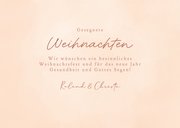 Christliche Weihnachtskarte Engel leuchtender Stern 3