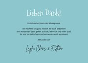 Dankeskarte Abschied Kindergarten Foto & Blumen 3