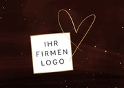 Dankeskarte Englisch Kollege Abschied Goldherz 2