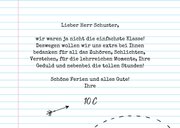 Dankeskarte Schulklasse Abschied Lehrer 3