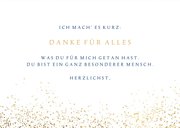 Dankeskarte 'Thank you' 3