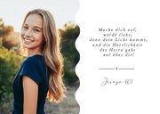 Danksagung Konfirmation Foto & Taube mit Zweig 2