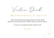 Danksagung Konfirmation Foto & Taube mit Zweig 3