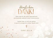 Danksagung zur Kommunionsfeier Herzen, Eukalyptus & Fotos 3