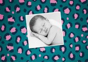 Danksagung zur Taufe Fotos Tierprint und Tiger 2