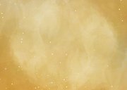 Doppelkarte A6 Aquarell Gold quer Falz links Rückseite