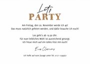 Einladung 40. Geburtstag VIP-Ticket mit Fotos 3