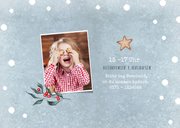 Einladung 9. Kindergeburtstag Mädchen Winterparty Foto 2