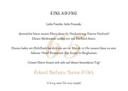 Einladung Eiserne Hochzeit Foto & Hufeisen 3
