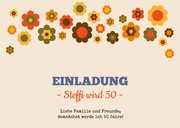 Einladung Geburtstag Seventies 1974 2