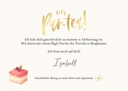 Einladung Geburtstag Ticket High-Tea 3