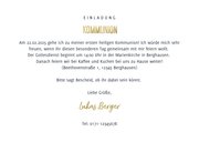 Einladung Kommunion Wasserfarbe und Sterne 3