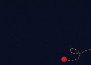 Einladung Minigolf-Party - Funky Lettering 9 Jahre Rückseite