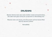 Einladung zum Geburtstag mit Wegweiser Frau 2