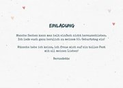 Einladung zum Geburtstag mit Wegweiser Frau 2