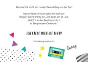 Einladung zum Retro-Geburtstag Eighties Party 3