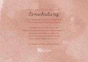 Einladung zur Einschulung ABC rot mit Foto 3