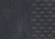 Einladung zur Einschulung Papierboote beige Kreidetafel Rückseite