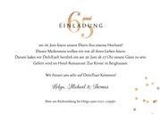 Einladung zur eisernen Hochzeit mit Fotos 3
