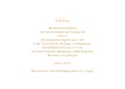 Einladung zur Firmung Fotocollage & Goldakzente 3