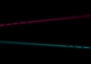 Einladung zur Laserparty Laserstrahlen Rückseite