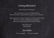 Einladung zur Silberhochzeit mit 25 und Foto 3