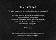 Einladungskarte Bowling Teamausflug 3